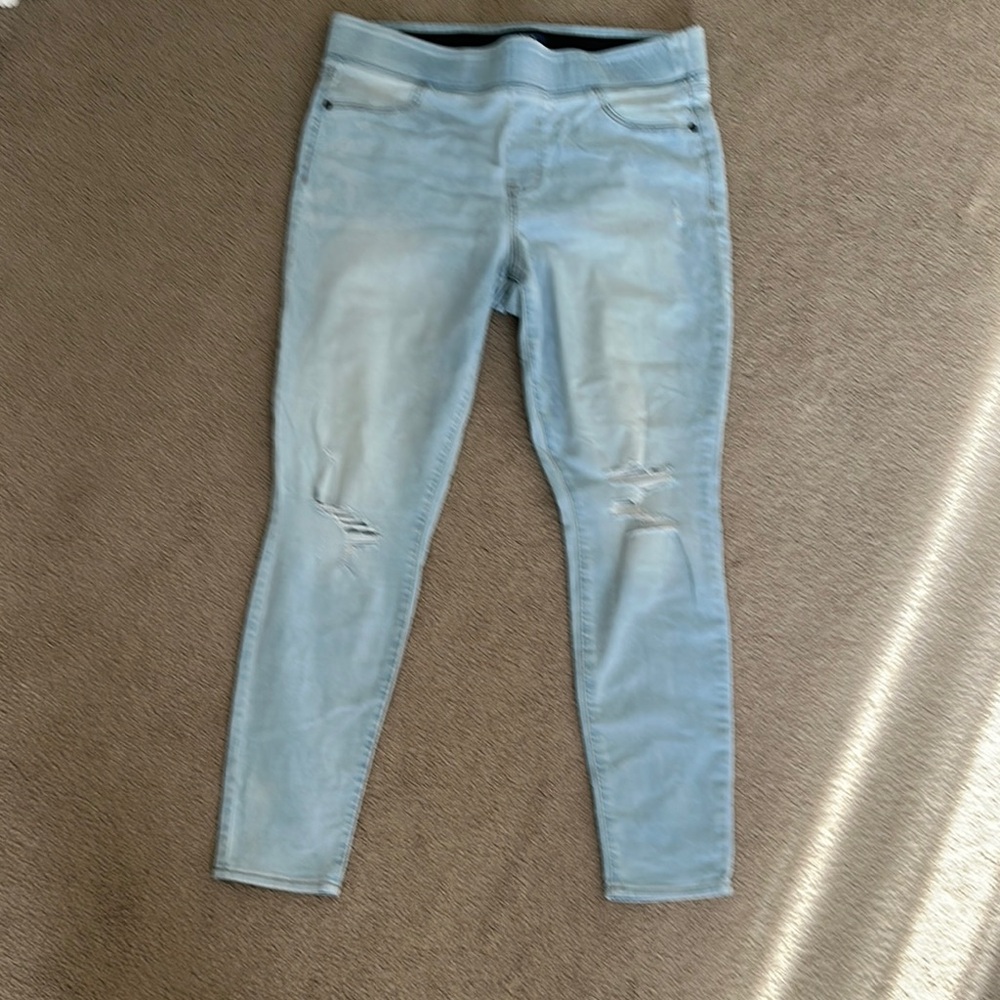 Old Navy Blue Jeggings with Stretch Fit and Mid-Rise Waist